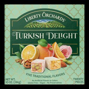 10 oz. (248g) Turkish Delight Candy - Vegan & Kosher - 5 Traditional Flavors